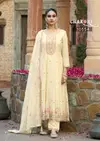 Chakori By Rangoon Mal Chanderi Anarkali Suits Wholesalers In Surat
